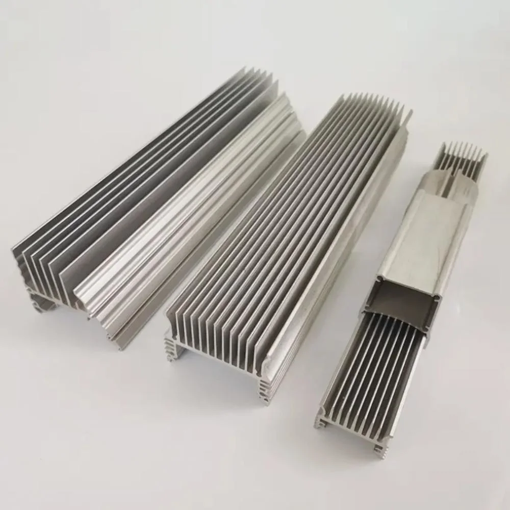 Custom Large Extruded Sunflower Profile Radiator Cooler Aluminum LED Heat Sink