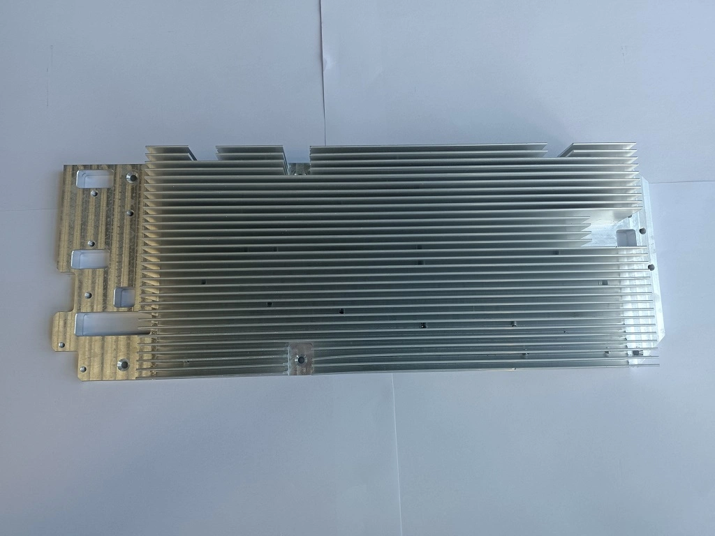 Perforated High Power Solar Inverter Aluminum Heat Sink