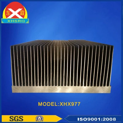 Теплоотвод для экструзионного радиатора большой мощности для преобразователя частоты